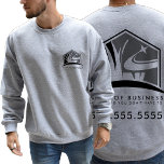 Moletom Logotipo para tratamento de leis Paisagismo profis<br><div class="desc">Mostre seu negócio com estilo e profissionalismo com nossa camiseta para profissionais do logotipo do Lawn Care. Projetada para profissionais de saúde e paisagismo, esta camisola oferece uma maneira elegante de representar seus serviços. Com um design frontal e traseiro personalizável, ele permite que você exiba o logotipo preto e cinza...</div>