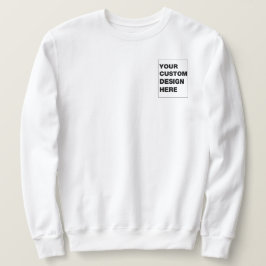 Moletom Logotipo personalizado - Crewneces personalizados