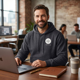 Moletom Logotipo Personalizado & Nome da Empresa Minimalis