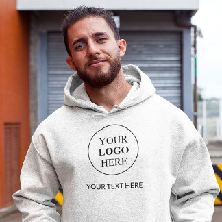 Moletom Logotipo Promocional Personalizado – Sem Pedido Mí