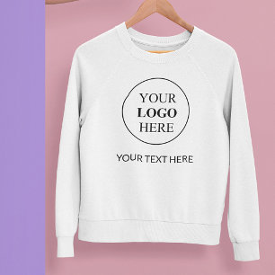 Moletom Logotipo Promocional Personalizado – Sem Pedido Mí