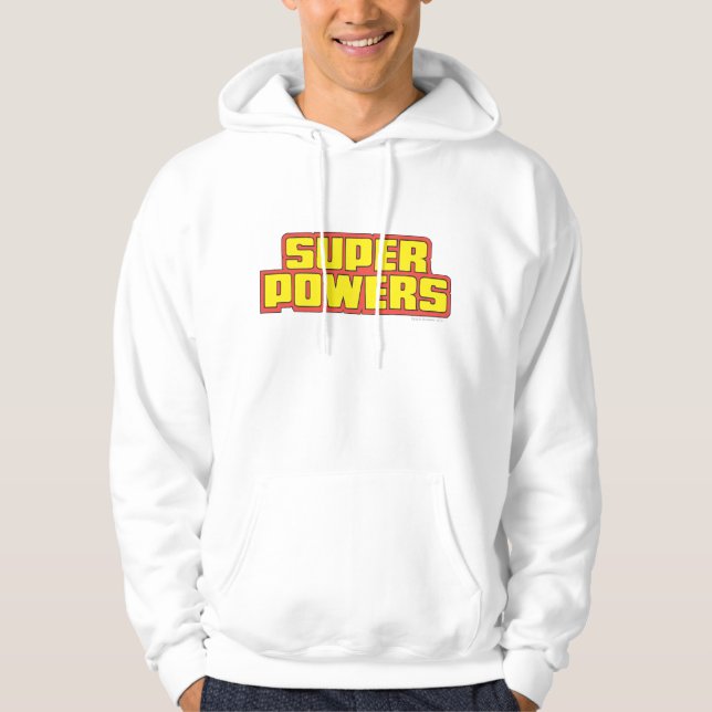 Moletom Logotipo Super Powers™ Amarelo (Frente)