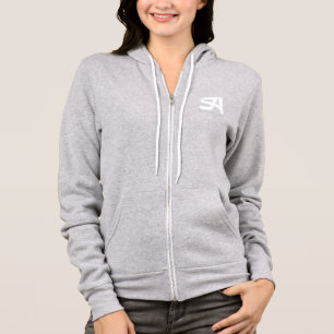 Moletom Logotipo Zip Up Jaqueta 2021 para mulheres - vária