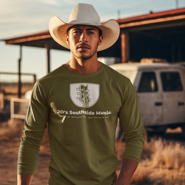 Moletom Loja de Música Southside da JD com endereço (Criador carregado)
