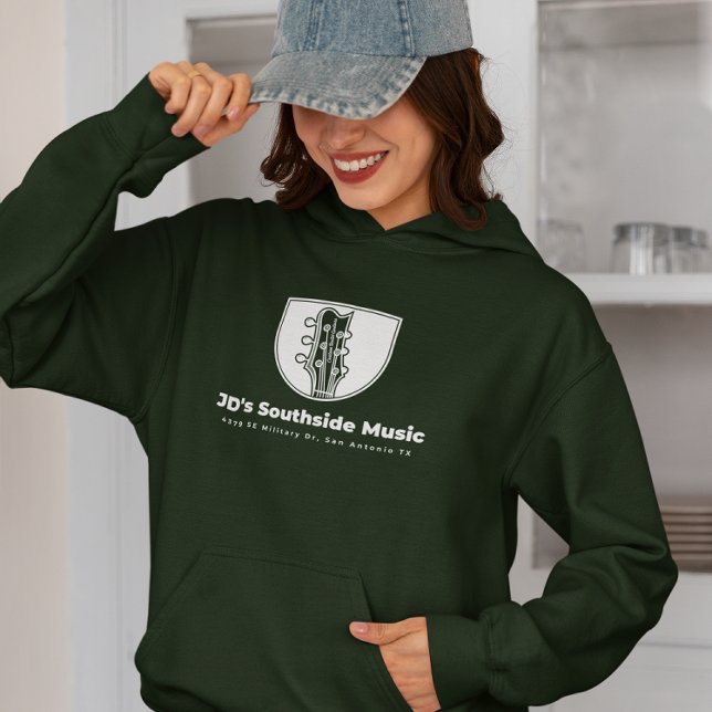 Moletom Loja de Música Southside da JD com endereço (Criador carregado)