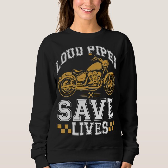 Moletom Lojas Vivas Salvem Motocicletas (Frente)