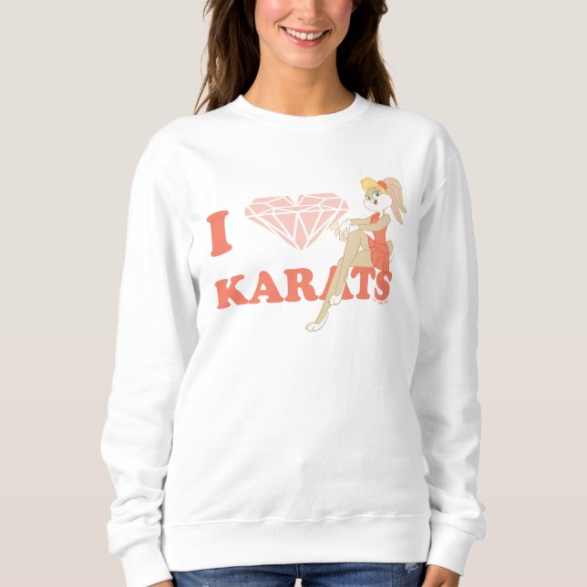 Moletom Lola Bunny I Heart Karats (Frente)