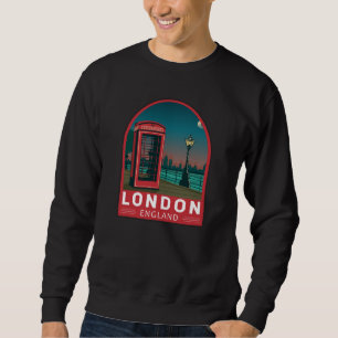 Moletom London England Retro Viagem Art Vintage