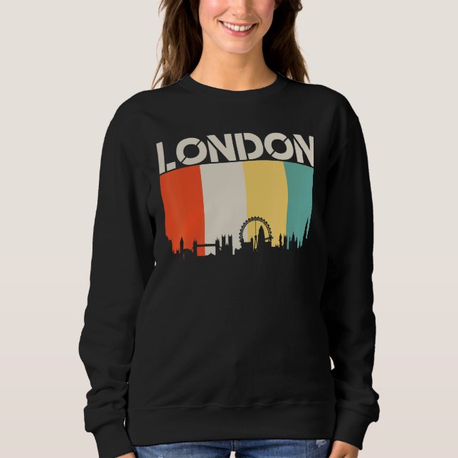 Moletom London Flag Skyline Flag Usa America State (Frente)