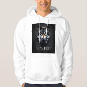Moletom Lone Wolf Design - Fique Livre De Hoodie