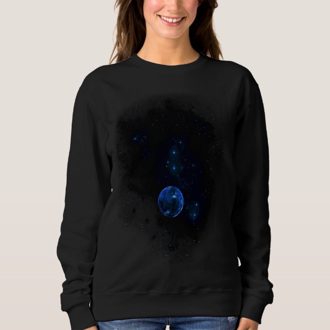 Moletom Lonely Planet Roupas do Sistema Solar (Frente)