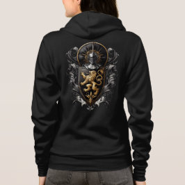 Moletom Longa Casaco de Braços Hoodie, Mulher