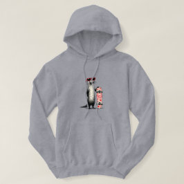 Moletom Lontra Skatista Amoroso – Design de Skateboard de