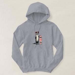 Moletom Lontra Skatista Amoroso – Design de Skateboard de