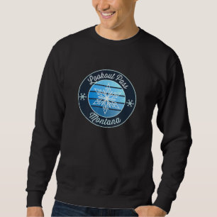 Moletom Lookass Montana Mo Ski Souvenir Snow Graphic