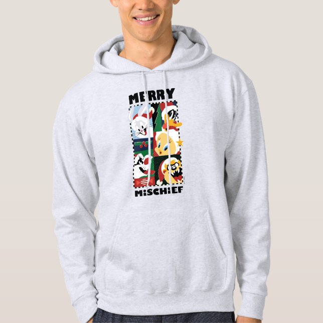 Moletom LOONEY TUNES™ Holidy Feliz Mishead (Frente)
