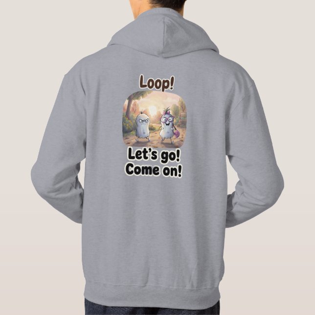 Moletom Loop & Girlfriend Aesthetic Sweatshirt (Verso)