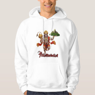 Moletom Lord Hanuman Voando Levantando Montanha