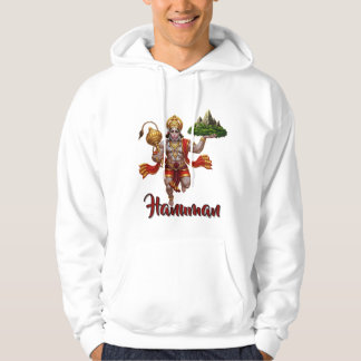 Moletom Lord Hanuman Voando Levantando Montanha