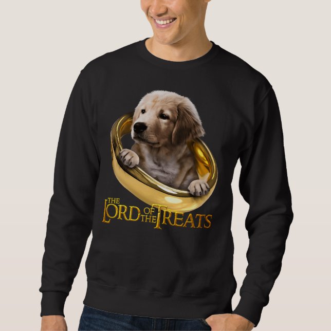 Moletom Lorde Dos Tratamentos Beige Labrador Puppy (Frente)
