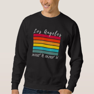 Moletom Los Angeles California Latitude Longitude La Souve