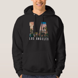 Moletom Los Angeles La California Men Retro Clothin