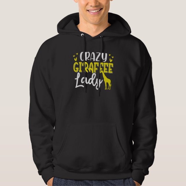 Moletom Louca Girafa Lady Funny Giraffe (Frente)