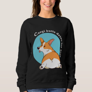 Moletom Loucos Corgi Drive Me