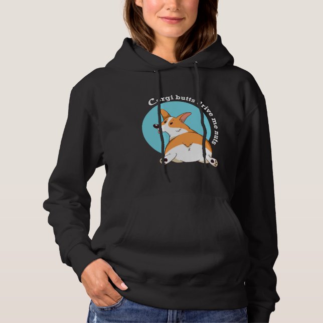 Moletom Loucos Corgi Drive Me (Frente)