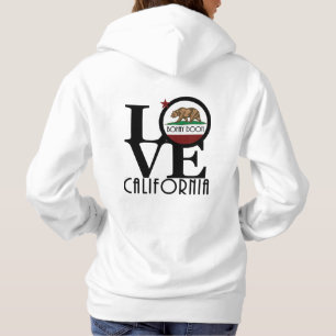 Moletom LOVE Bonny Doon California (impressão traseiro)
