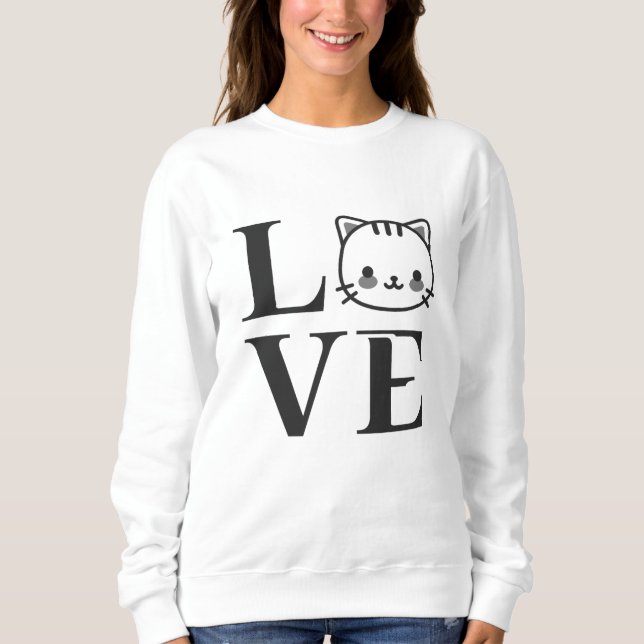Moletom Love Cats (Frente)