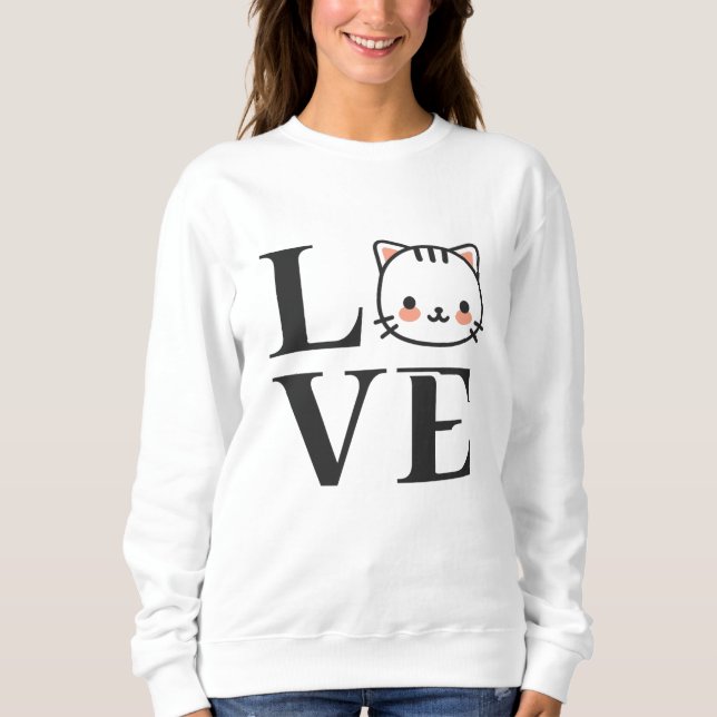 Moletom Love Cats (Frente)