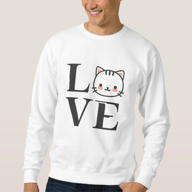 Moletom Love Cats (Frente)