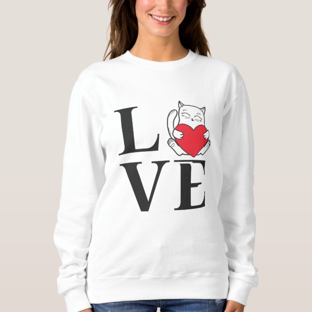 Moletom Love Cats (Frente)