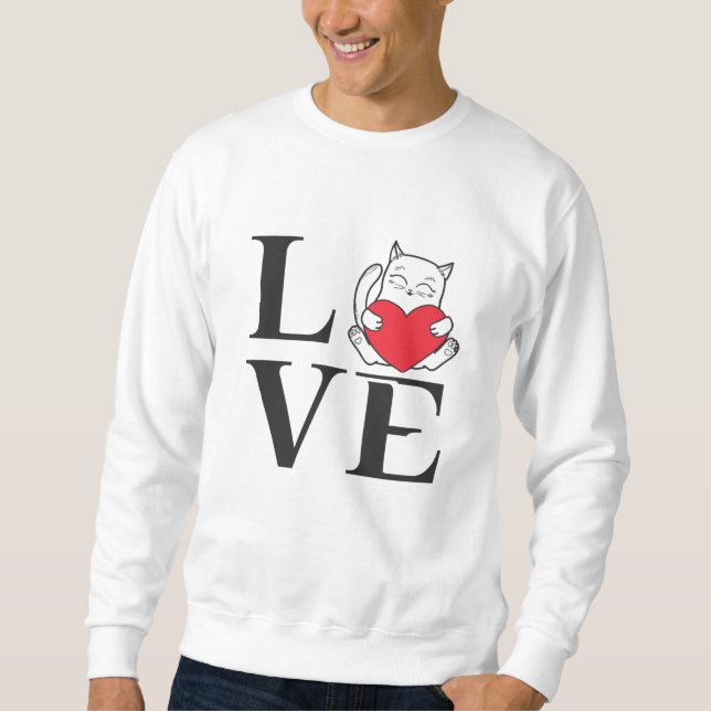 Moletom Love Cats (Frente)
