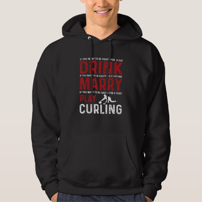 Moletom Love Curling Team (Frente)