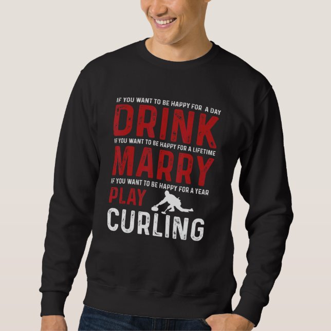 Moletom Love Curling Team (Frente)