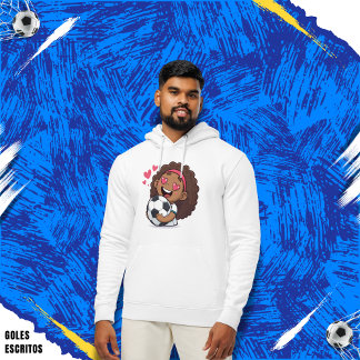 Moletom Love for soccer kawaii anime design