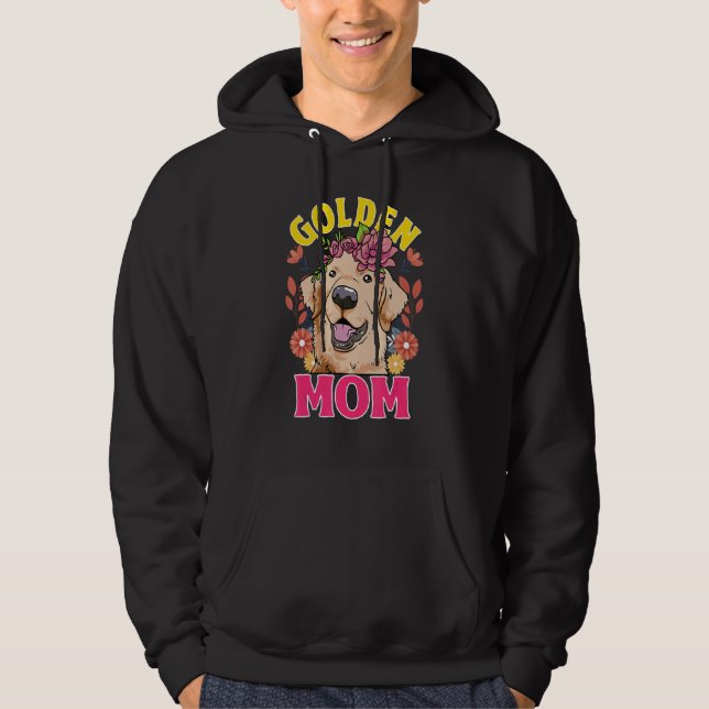 Moletom Love Golden Retrievers Golden Mom (Frente)