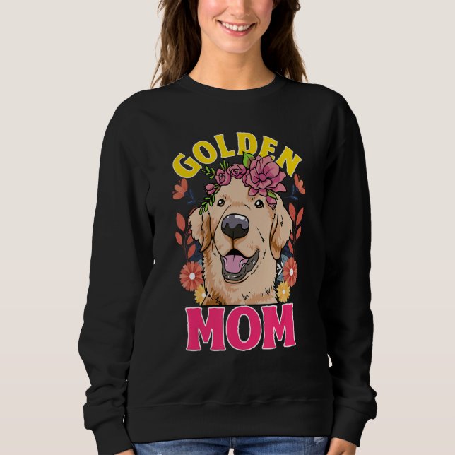 Moletom Love Golden Retrievers Golden Mom (Frente)
