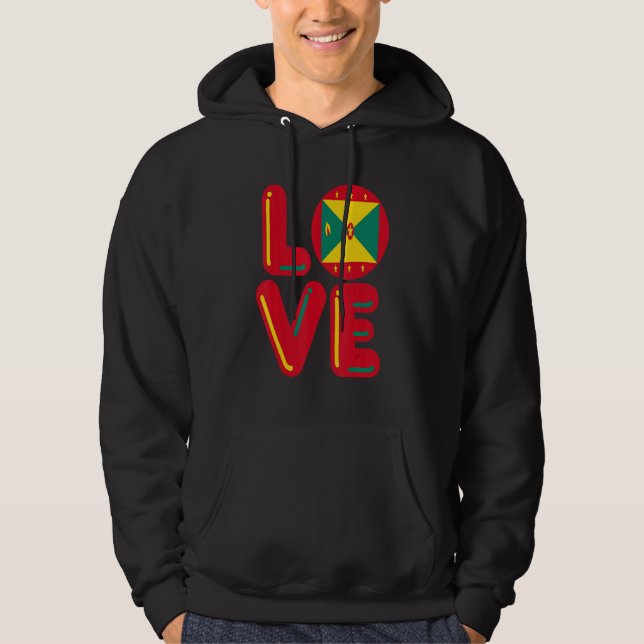 Moletom LOVE  Grenada (Frente)