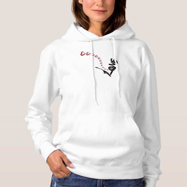 Moletom Love Heart Hoodie (Frente)