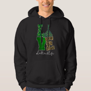 Moletom Love Lab Tech Life Shamrocks Leopard Happy Rua Pat