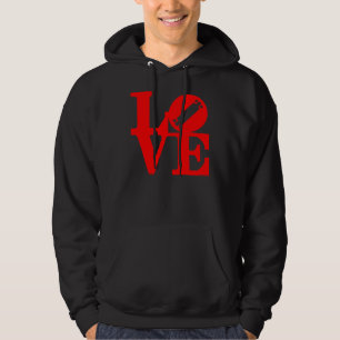 Moletom love_longboard_red
