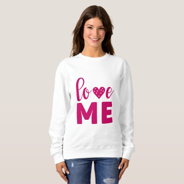 Moletom Love ME (Frente Completa)