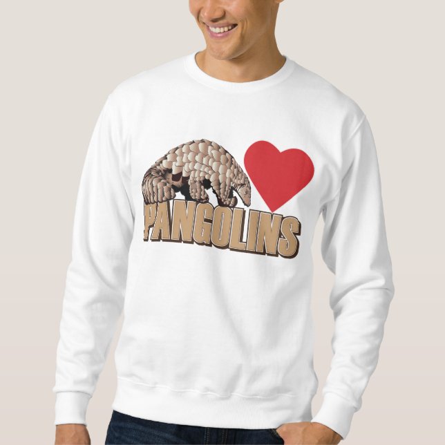 Moletom Love Pangolins (Frente)