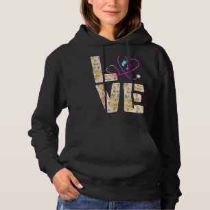 Moletom Love Picu Nurse Graduação Icu Pediátrico Enfermage