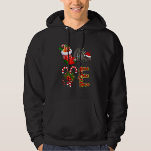 Moletom Love Porcupine Christmas Lights Santa Hat Christy