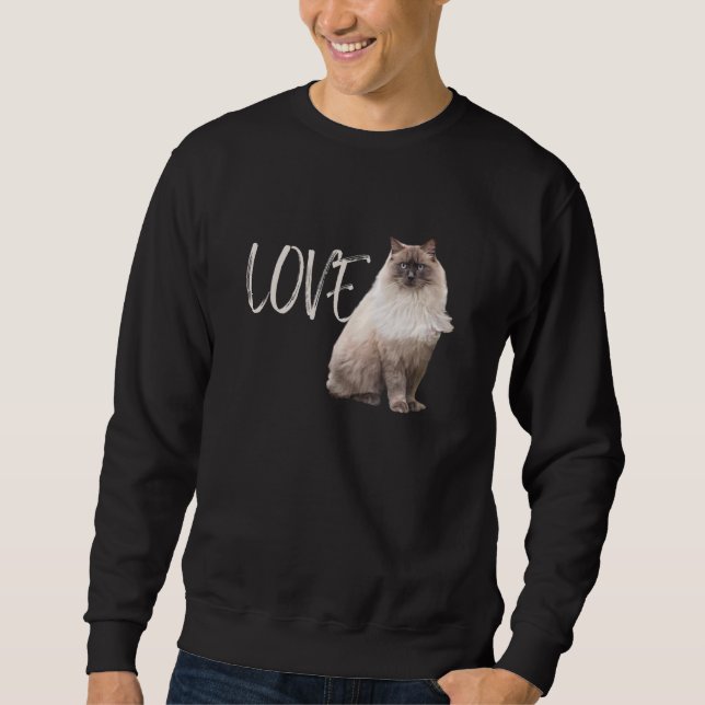 Moletom Love Ragdolls Cat Owner (Frente)