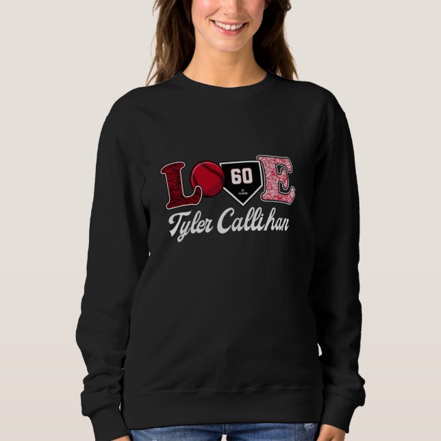 Moletom Love Tyler Callihan Cincinnati Baseball MLBPA (Frente)
